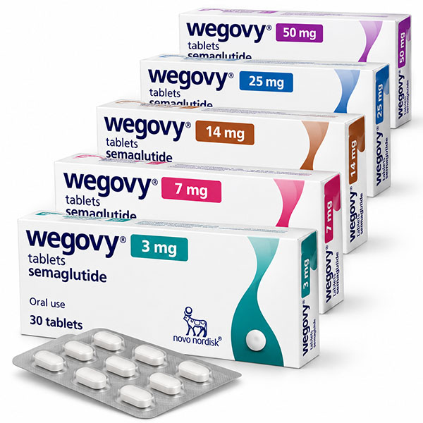 Wegovy Tablet Bundle Product Display